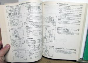 1989 Dodge Ram 50 Truck Dealer Service Shop Repair Manual Set Pickup