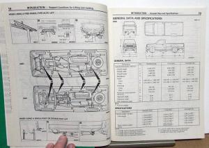1989 Dodge Ram 50 Truck Dealer Service Shop Repair Manual Set Pickup