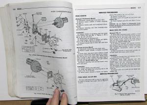 1989 Dodge Ram Van Wagon Dealer Service Shop Repair Manual Rear Wheel Drive