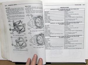 1989 Dodge Ram Van Wagon Dealer Service Shop Repair Manual Rear Wheel Drive