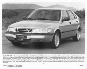 1996 Saab 900 SE Turbo 5-Door Press Photo 0059