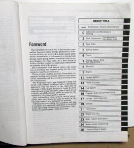 1988 Dodge Dakota Truck Dealer Service Shop Repair Manual 2 WD & 4 WD Pickup