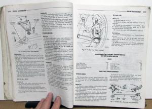 1988 Dodge Dakota Truck Dealer Service Shop Repair Manual 2 WD & 4 WD Pickup