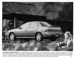 1996 Subaru Impreza Sedan Press Photo 0070