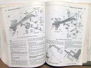 1988 Dodge Ram Van Wagon Dealer Service Shop Repair Manual Rear Wheel Drive