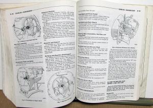 1988 Dodge Ram Van Wagon Dealer Service Shop Repair Manual Rear Wheel Drive