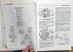 1987 Dodge Dakota Truck Dealer Service Shop Repair Manual 2 WD & 4 WD Pickup