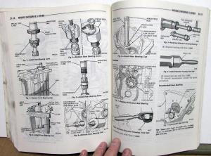 1987 Dodge Dakota Truck Dealer Service Shop Repair Manual 2 WD & 4 WD Pickup