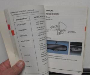 1991 Buick Park Avenue Owners Operators Manual Original