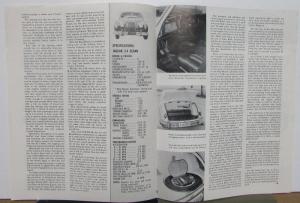 1958 Jaguar 3.4 XK 150 Hardtop Coupe Speed Age Reprint Sales Brochure Original