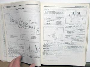 1982 Dodge Ram 50 Truck & Arrow Dealer Service Shop Repair Manual W/Supplement