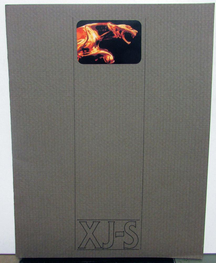 1983 Jaguar XJ S Sales Brochure Original