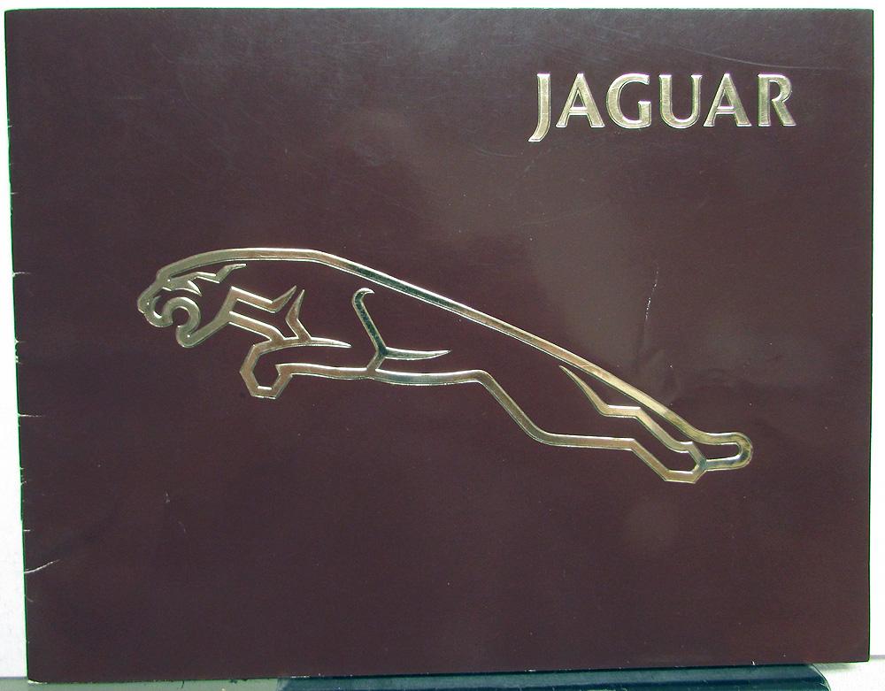 1983 Jaguar Series III Line Vanden Plas XJ6 Sales Brochure Original