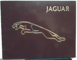 1983 Jaguar Series III Line Vanden Plas XJ6 Sales Brochure Original