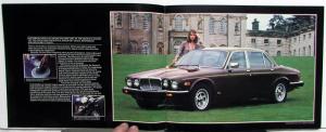 1983 Jaguar Series III Line Vanden Plas XJ6 Sales Brochure Original