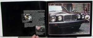 1983 Jaguar Series III Line Vanden Plas XJ6 Sales Brochure Original