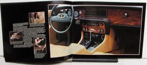 1983 Jaguar Series III Line Vanden Plas XJ6 Sales Brochure Original