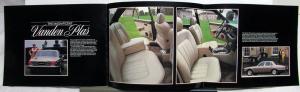 1983 Jaguar Series III Line Vanden Plas XJ6 Sales Brochure Original