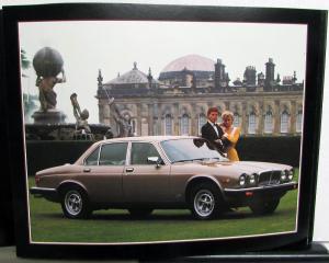 1983 Jaguar Series III Line Vanden Plas XJ6 Sales Brochure Original