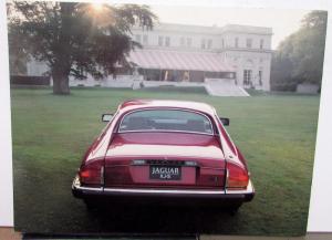1984 Jaguar XJS Sales Brochure Specifications Original