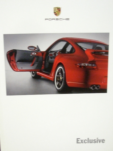2006 Porsche Dealer Sales Brochure Exclusive Personalize Options 911 Boxster