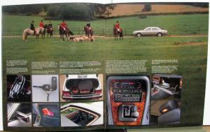 1989 Jaguar Sedans Sales Brochure Original