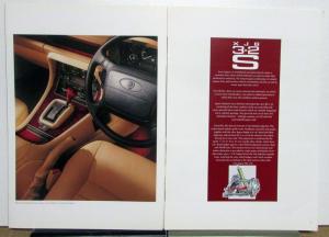 1993 Jaguar XJ6 3.2 S Right Hand Drive England Sales Brochure Original