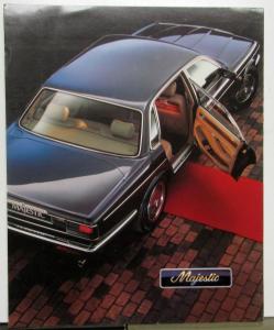 1993 Jaguar Majestic Right Hand Drive UK Version Sales Brochure Original