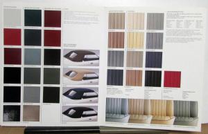 1993 Jaguar Daimler Colour Trim Guide Sales Brochure UK Version Original