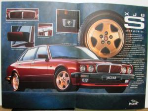 1994 Jaguar XJ6 S RHD Accessories Guide Sales Brochure UK VersionOriginal