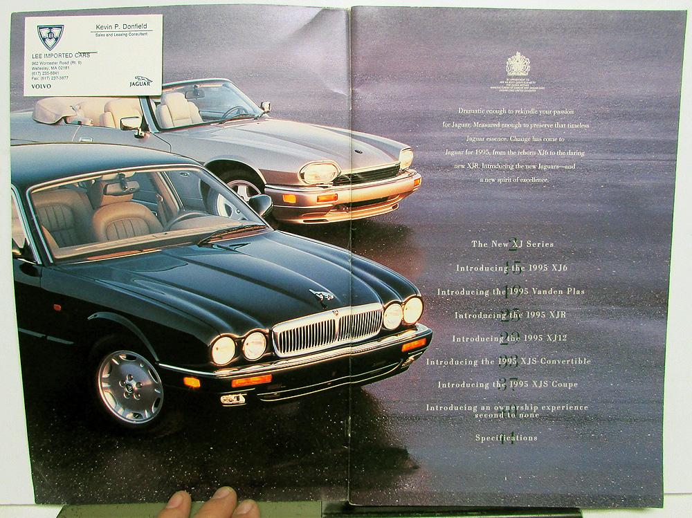 1995 Jaguar XJ6 Vanden Plas XJR XJ12 XJS Coupe Convertible