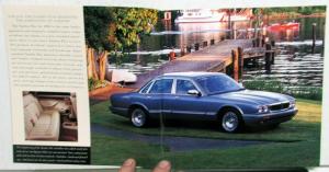 1996 Jaguar Vanden Plas XJ6 XJR XJ12 XJS Sales Brochure Original