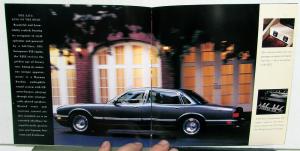 1996 Jaguar Vanden Plas XJ6 XJR XJ12 XJS Sales Brochure Original