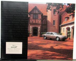 1993 1994 1995 Jaguar Select Edition Pre owned Automobiles Sales Brochure