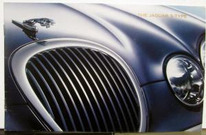 1999 Jaguar S Type Attached Postcard Sales Brochure Original