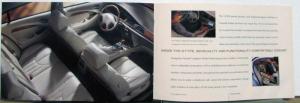 1999 Jaguar S Type Attached Postcard Sales Brochure Original