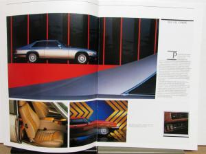 1988 Jaguar Full Line English Version Sales Brochure Original