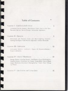 1936 Cadillac Owners Operators Manual REPRODUCTION