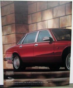 1993 Jaguar Sovereign Sales Brochure Original