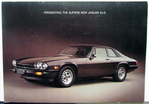1976 Jaguar XJS Sales Brochure Original