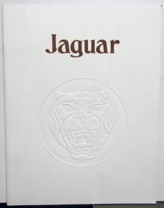 1978 Jaguar XJ6 XJ12 Sales brochure Original