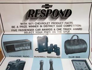 1970 Chevrolet Dealer Sales Manager & Staff New Models Training Guide Kit GM