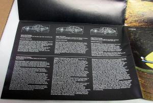 1968 Jaguar E Type Sales Brochure Poster Orignial