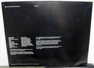 1968 Jaguar E Type Sales Brochure Poster Orignial
