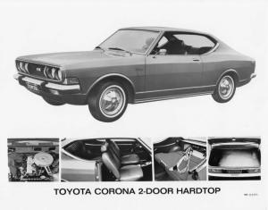 1971 Toyota Corona 2-Door Hardtop Press Photo 0053