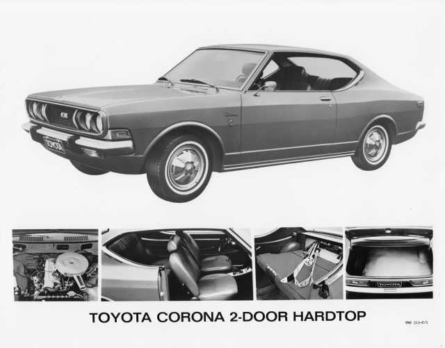 1971 Toyota Corona 2-Door Hardtop Press Photo 0053