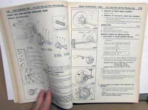 1991 Dodge Ram 50 Truck Dealer Service Shop Repair Manual Set Pickup