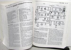 1993 Dodge Dakota Truck Dealer Service Shop Repair Manual Rear Wheel Drive