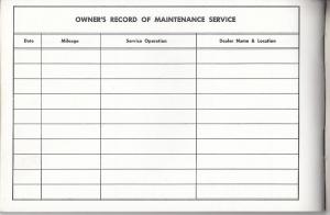 1962 Cadillac Owners Protection Plan Series 62 Sixty-Special Fleetwood DeVille