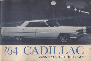 1964 Cadillac Owners Protection Plan Series 62 Sixty-Special Fleetwood Eldorado